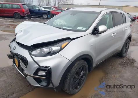 2020 Kia Sportage S from USA, damaged, VIN KNDP6CAC4L7727774